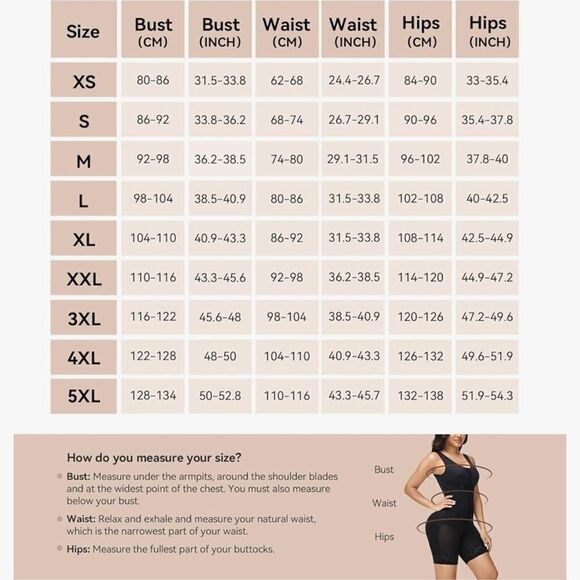 Fajas Colombiana Shapewear Tummy Control Post Surgery Compression Postpa… - Picture 16 of 16